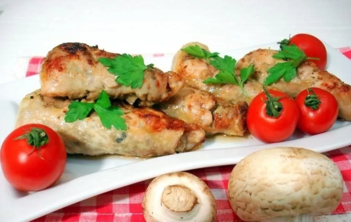 Įdarytos vištienos kulšelės