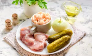 Paruoškite ingredientus.