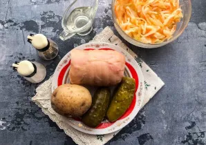 Paruoškite visus reikalingus ingredientus.