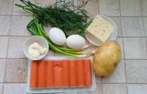 Paruoškite visus ingredientus.