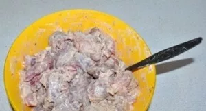 Išmaišykite ir laikykite šaldytuve mažiausiai 2 valandas.