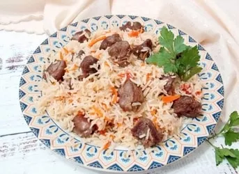 Basmati ryžių plovas