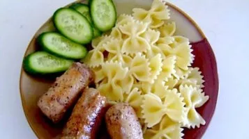 Kiaulienos suktinukai su grybais