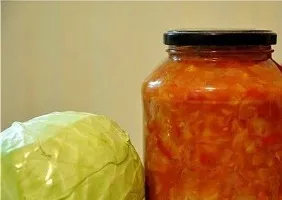 Kopūstų troškinys žiemai