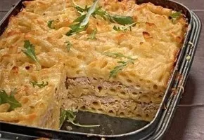 Makaronų užkepėlė su malta mėsa