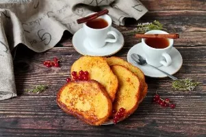 Prancūziški skrebučiai su cinamonu