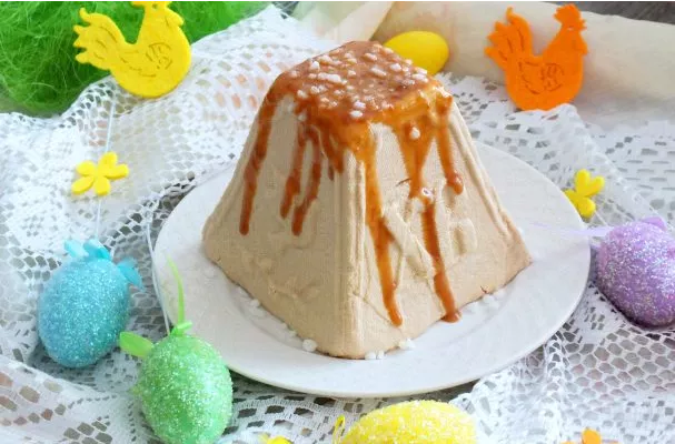 Velykinis tortas su kondensuotu pienu