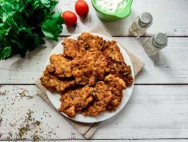 Vištienos blynai su grybais